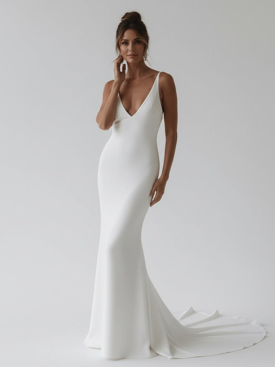 A-Line Lace Wedding Dress